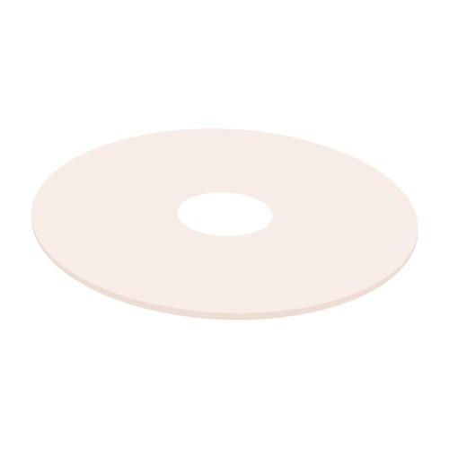 Plastic Wall Plate 15mm CU Flat