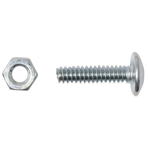 Gutter Bolt & Nut 1 1/2 X3/16