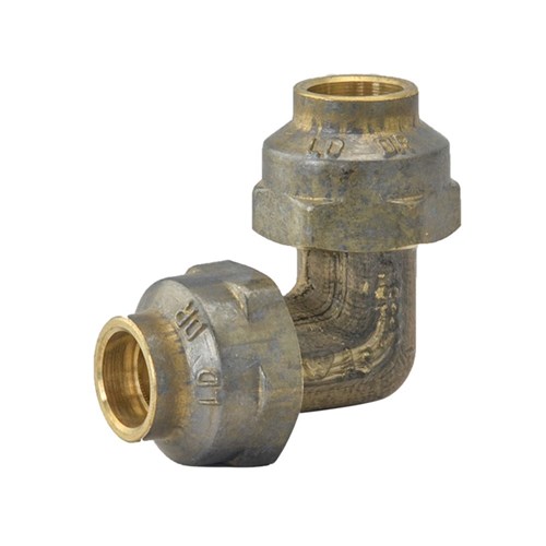 Brass Flared Elbow 50CU x 50CU