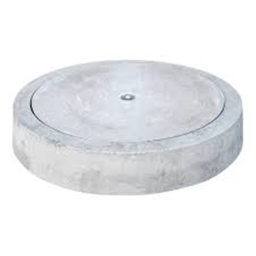 Manhole 2 Part Concrete Cover Frame T Bar 1050mm Diameter