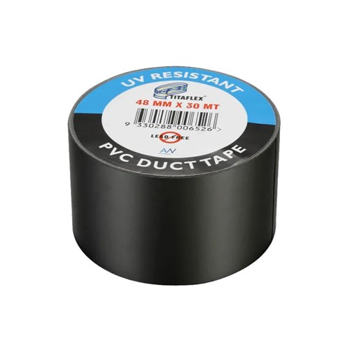 Duct Tape Roll Black 48mm x 30 Metres