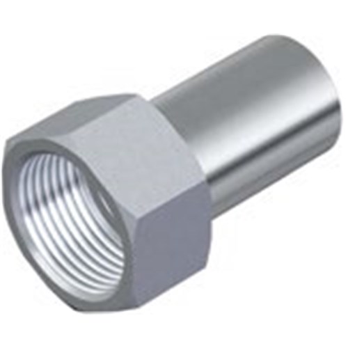 Stainless Steel Spigot Press Fit Female Adaptor 22mm x 15FI F26221/26