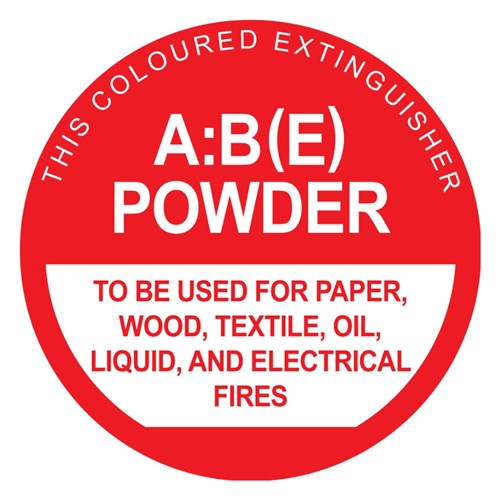 Dry Chemical Fire Extinguisher Sign MFSABE