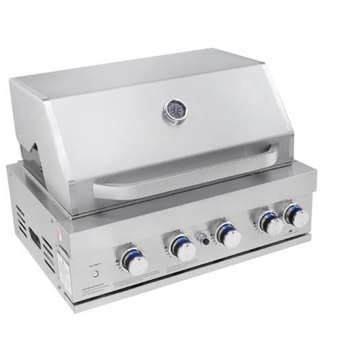 Inalto 4 Burner In Built Barbeque 304 SS