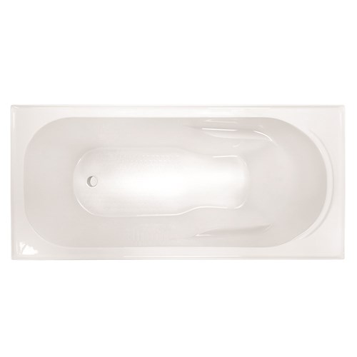 Decina Modena Inset Shower Bath 1650 White MO1650W