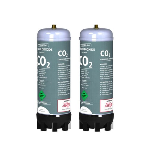 Zip Hydrotap (Pkt 2) C02 Cylinder Sparkling 91295