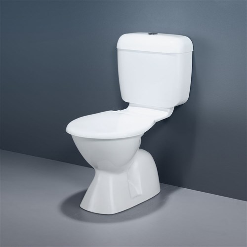 Caroma Topaz Connector S Trap Toilet Suite White 923435W