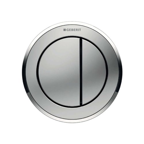 Geberit Kappa Remote Dual Flush Button Set Chrome 116.057.KH.11