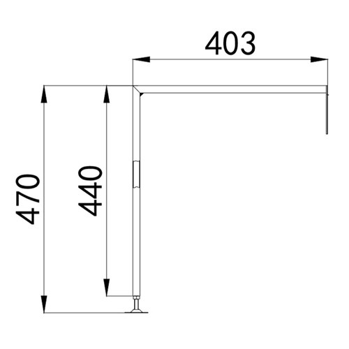 Pair (2) Support Legs For Stainless Steel Cleaners Sink