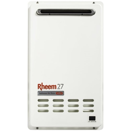 Rheem Natural Gas Integrity External HWU 27 L 60 Degree 874627NF