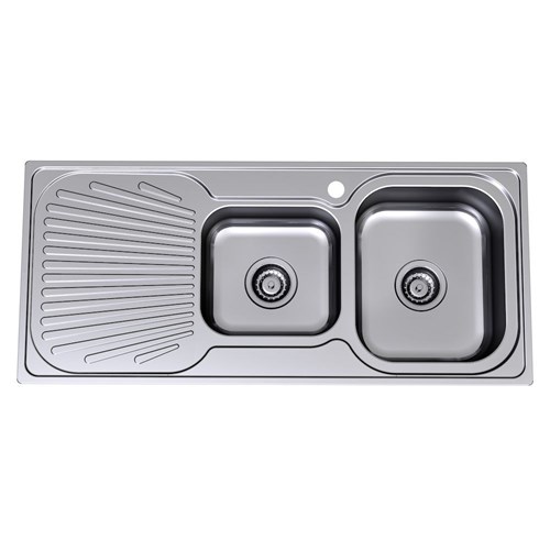 Clark Vital 1.75 Right Hand Bowl Sink 1080mm 1 Taphole 1127.1R