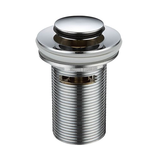 Chrome Plated Standard Pop Up Plug & Waste With Overflow 32mm