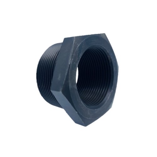 Black Steel Reducing Bush M&F 20mm x 15mm