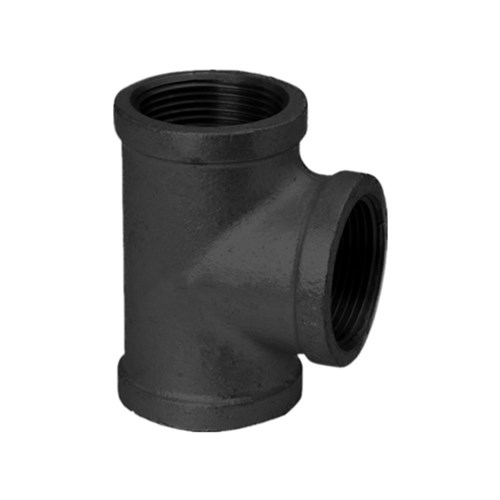 Black Steel Tee 15mm BSP