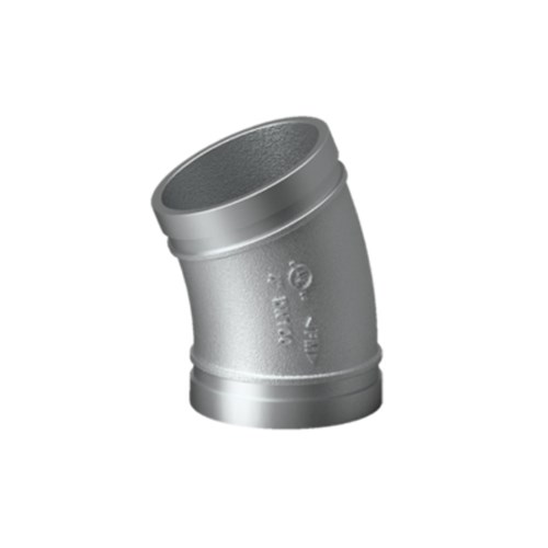 Galvanised Roll Grooved Elbow 100 X 22.5