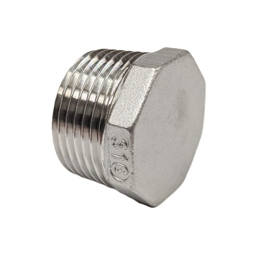 Stainless Steel 316 Hex Plug 32mm