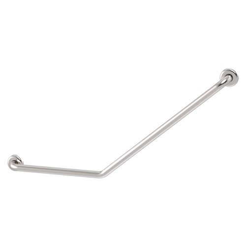 Stainless Steel Healthcare Grab Rail 40 Degree (LH or RH) Satin CF457