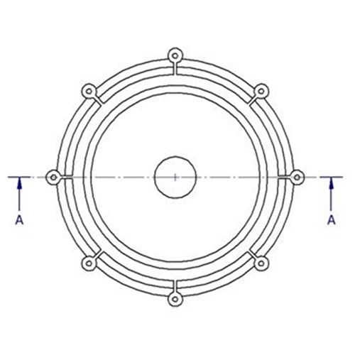 PVC Keyseal With Cap Large 80 - 150mm KS80150