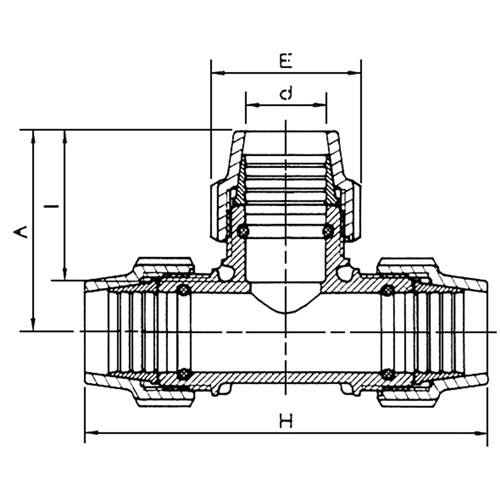 Poly Metric Elbow 32mm x 90< 7050