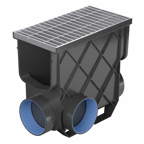 Reln Storm Master Inline Pit Complete With Galvanised Steel Class B Grate 000151