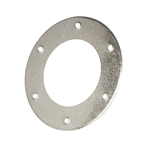 Galv Duravent Ceiling Ring 100mm  2303