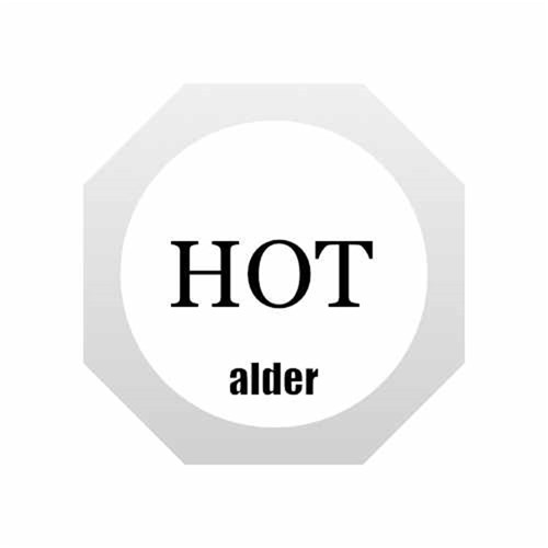 Alder Verde Button Only Chrome Hot 00146
