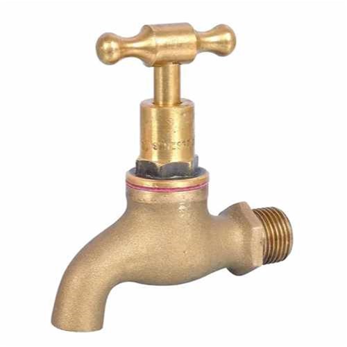 Austworld Brass TH Bib Tap MI 15mm TH07