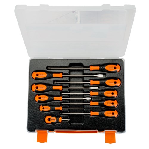 Bahco 10 Piece Screwdriver Set BA605-10-PC-AU