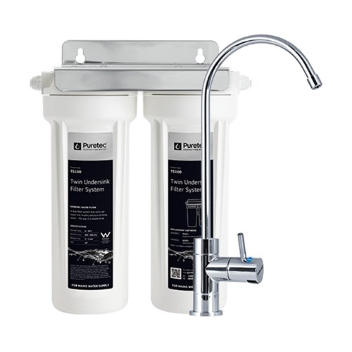 Puretec Twin Undersink Filter Cyst TS200